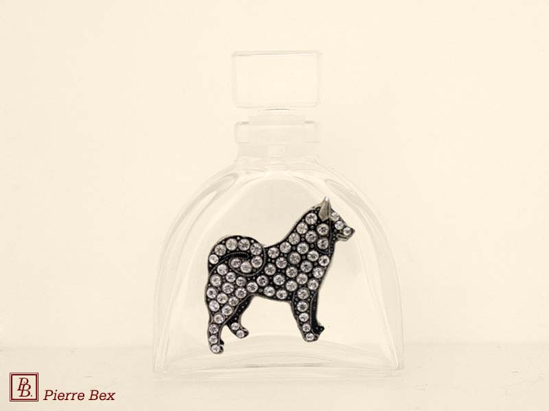 Pierre-Bex Art-Deco perfume bottle samoyed 46019-06