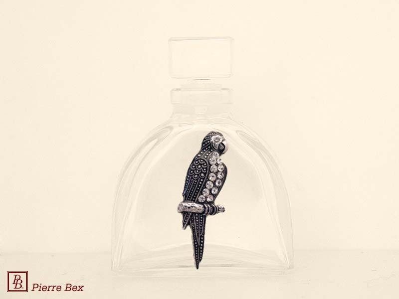 Pierre-Bex Art-Deco perfume bottle parot 46019-15