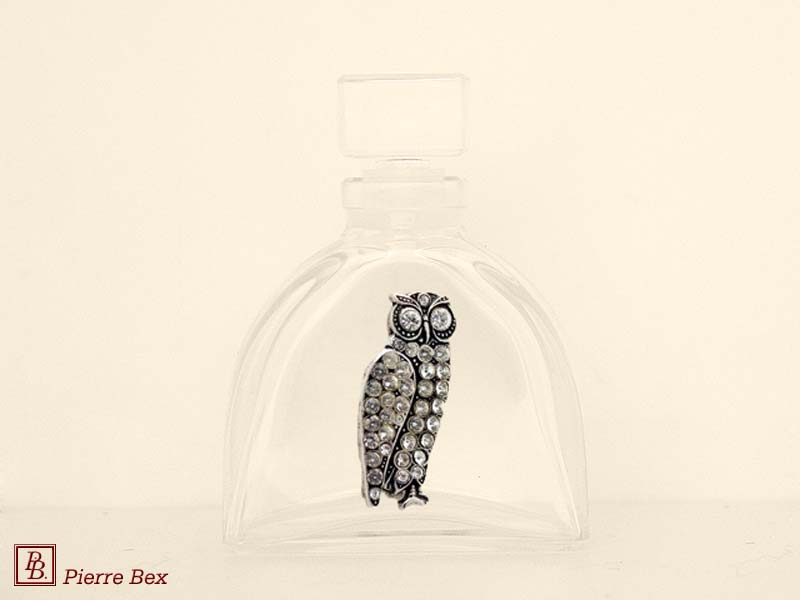 Pierre-Bex Art-Deco perfume bottle owl 46019-20