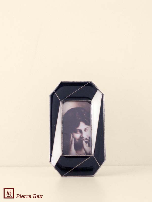 Pierre-Bex Art-Deco enamel picture-frame 48419-07