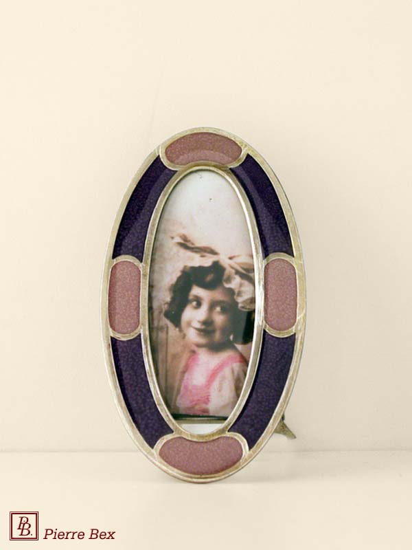 Pierre-Bex Art-Deco enamel picture-frame 48429-08