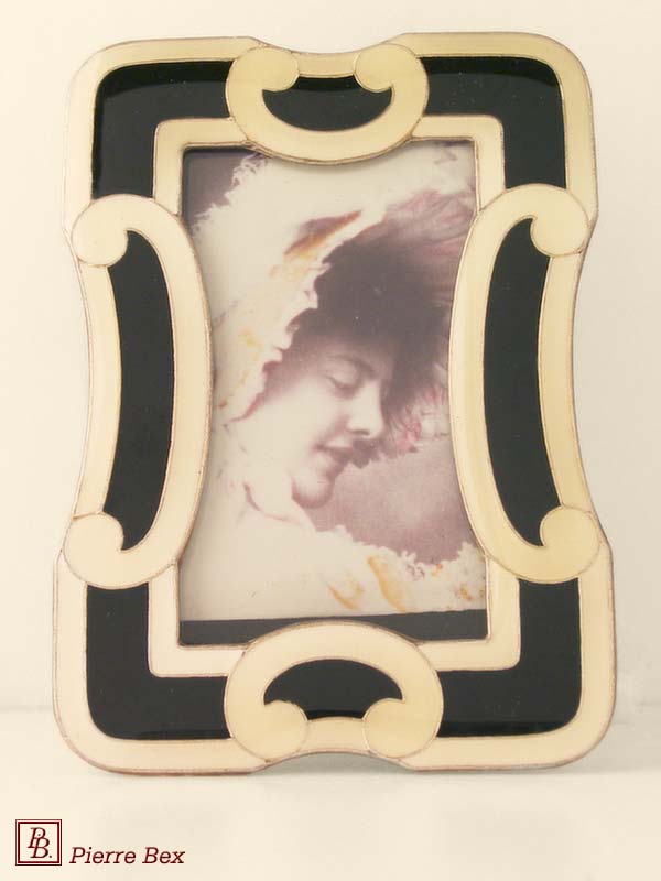 Pierre-Bex Art-Deco enamel picture-frame 48439-02