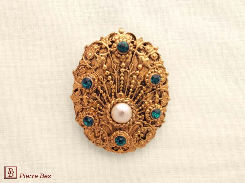 Pierre-Bex Baroque brooch 64116-04