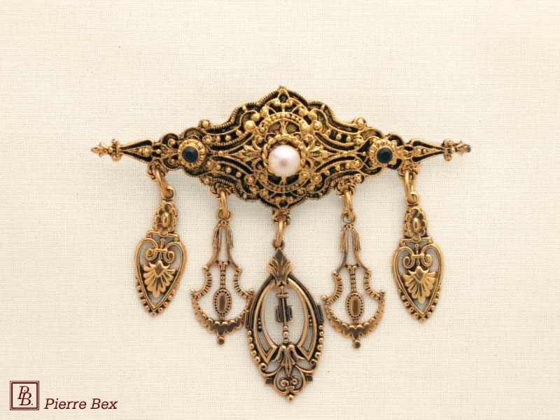Pierre-Bex Baroque brooch 64146-03