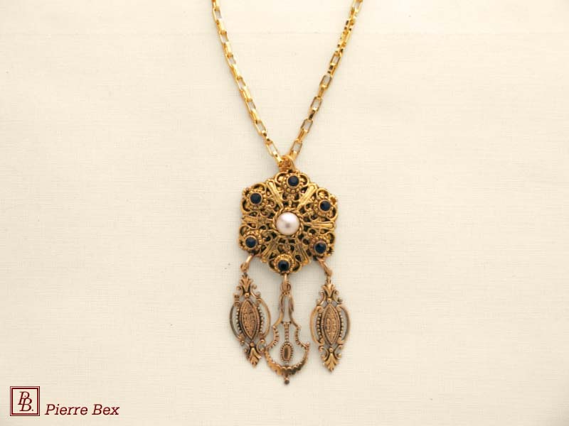 Pierre-Bex Baroque necklace 64233-02