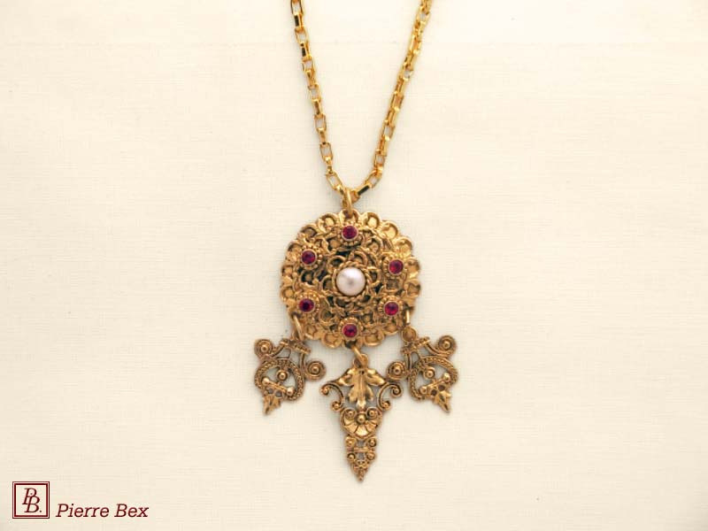 Pierre-Bex Baroque necklace 64233-03
